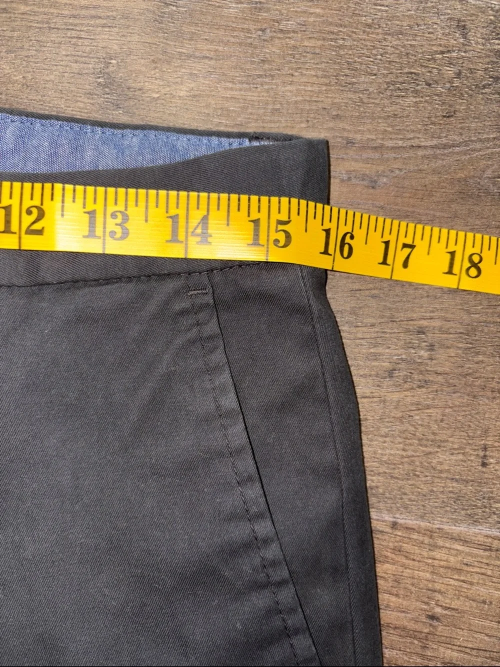 Banana Republic Fulton Stretch Chino Pants Charcoal Gray Men’s 30x30 NWT